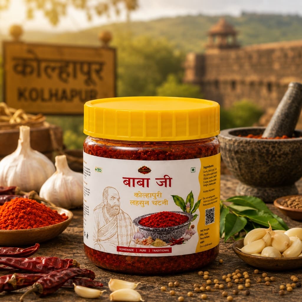 Kolhapuri Lahsun Chutney