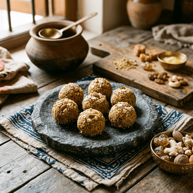 Sonth Laddu (Sethoura)