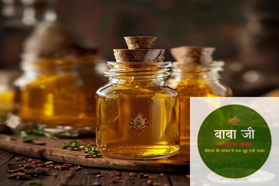 The Golden Secret: Why Authentic Kachi Ghani Mustard Oil Makes Babaji Achar's Indian Pickles Unforgettable